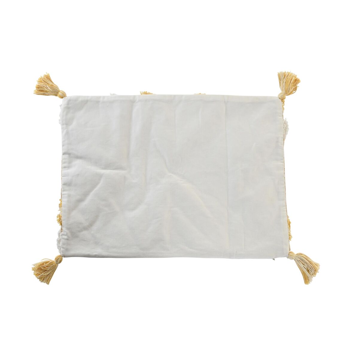 Pudebetræk DKD Home Decor 60 x 1 x 40 cm Gul